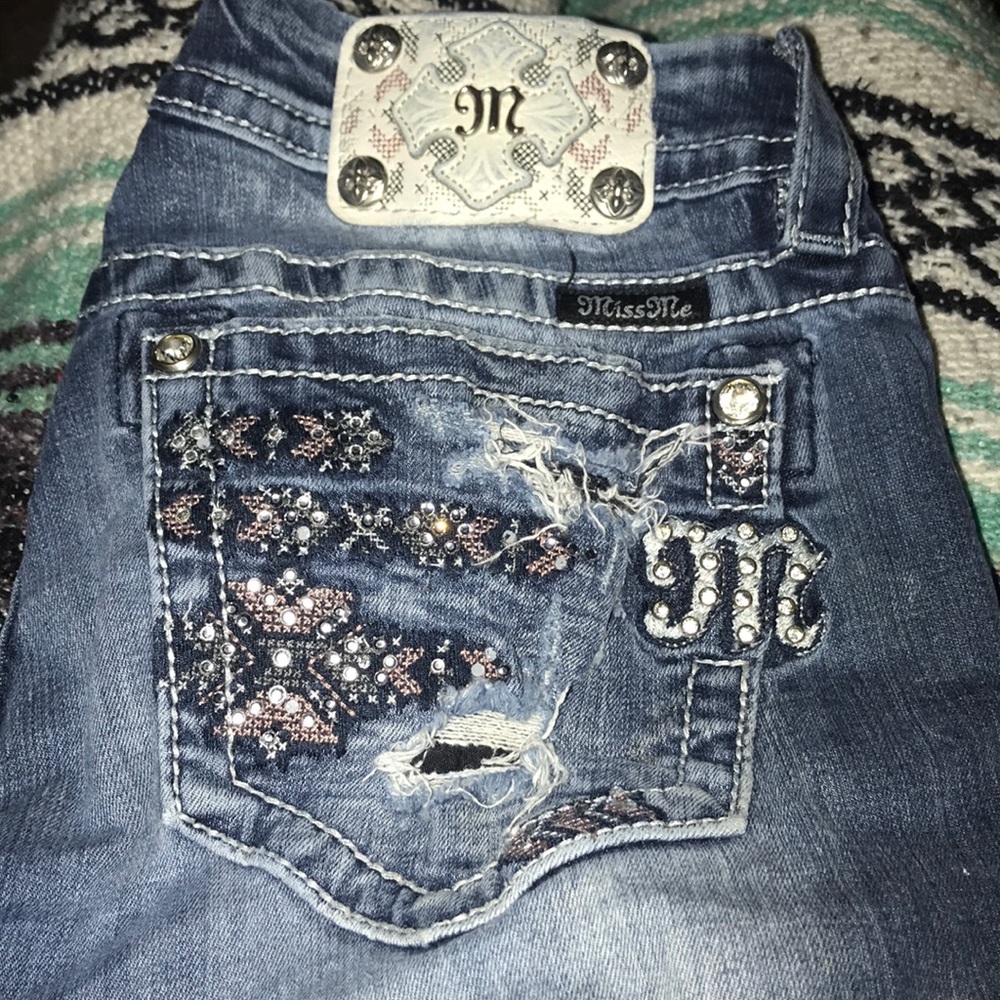 28 miss me boot cut jeans 31 inseam